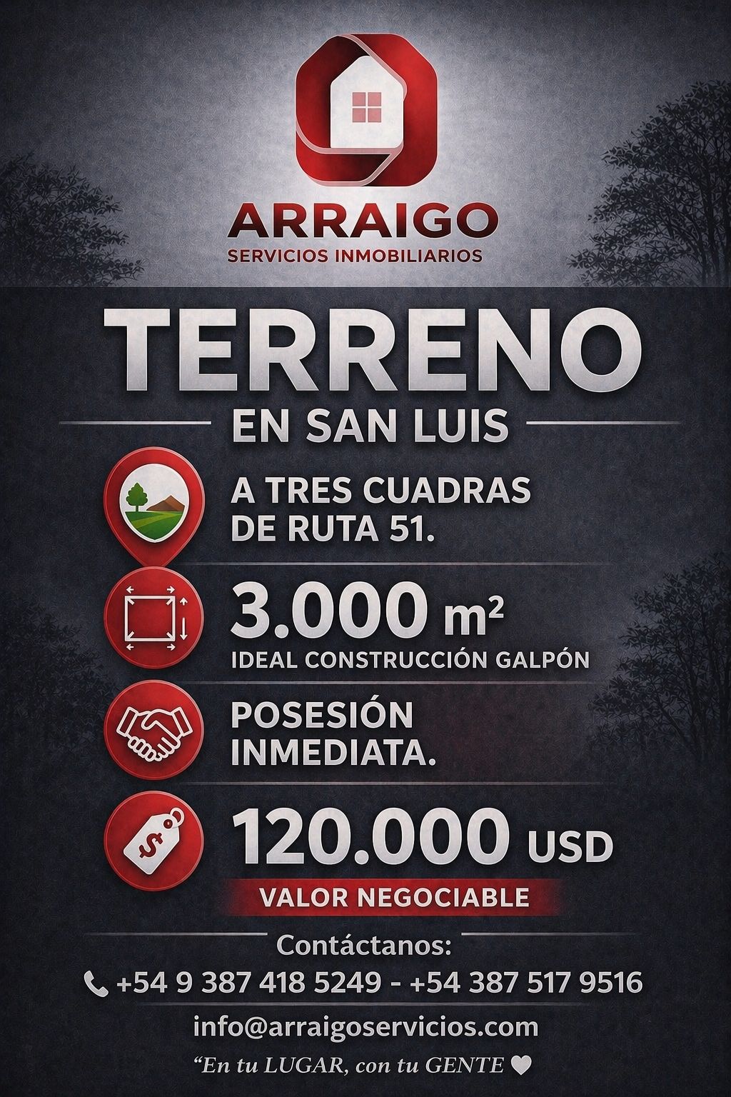 TERRENO SAN LUIS
